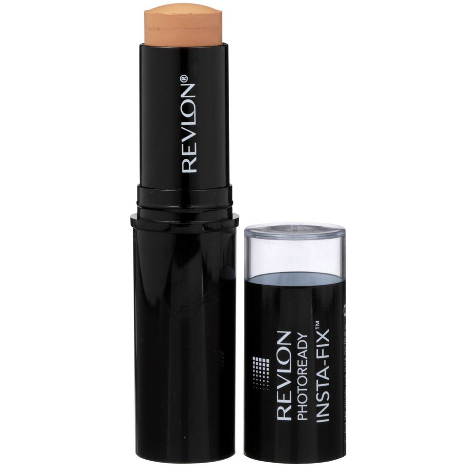 Revlon stick front packaging shows shade name and compact design for travel