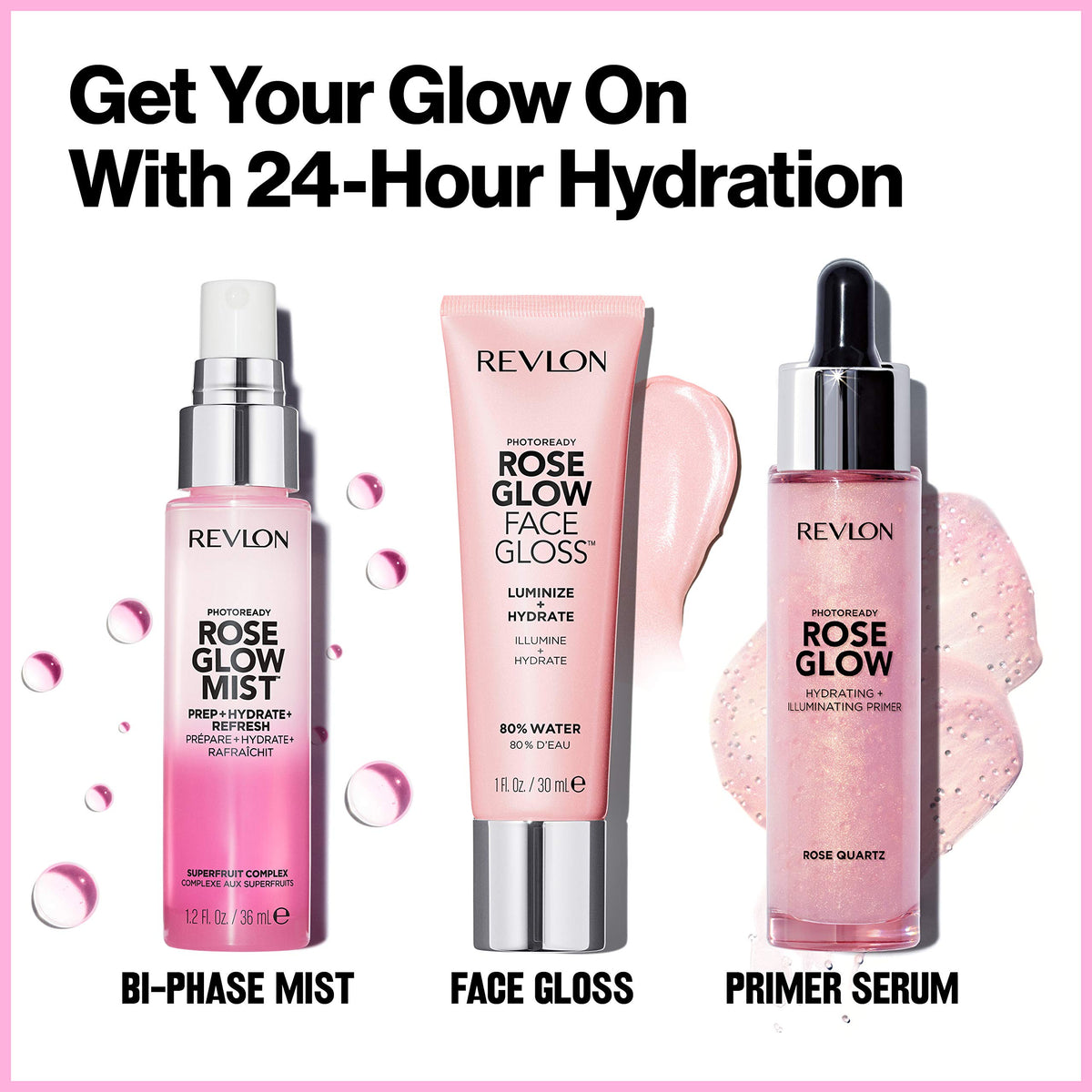 Revlon label close-up showing key ingredients for informed purchase decisions