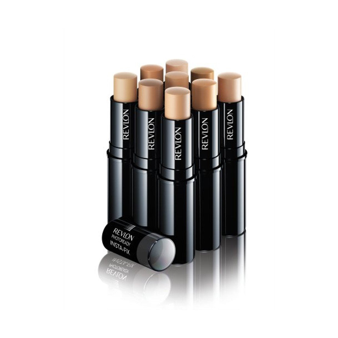 Revlon PhotoReady label close-up shows SPF 20 and shade Ivory for daily protection