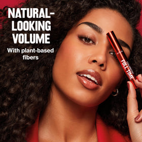 Revlon ColorStay applying mascara to lashes demonstrating buildable volume