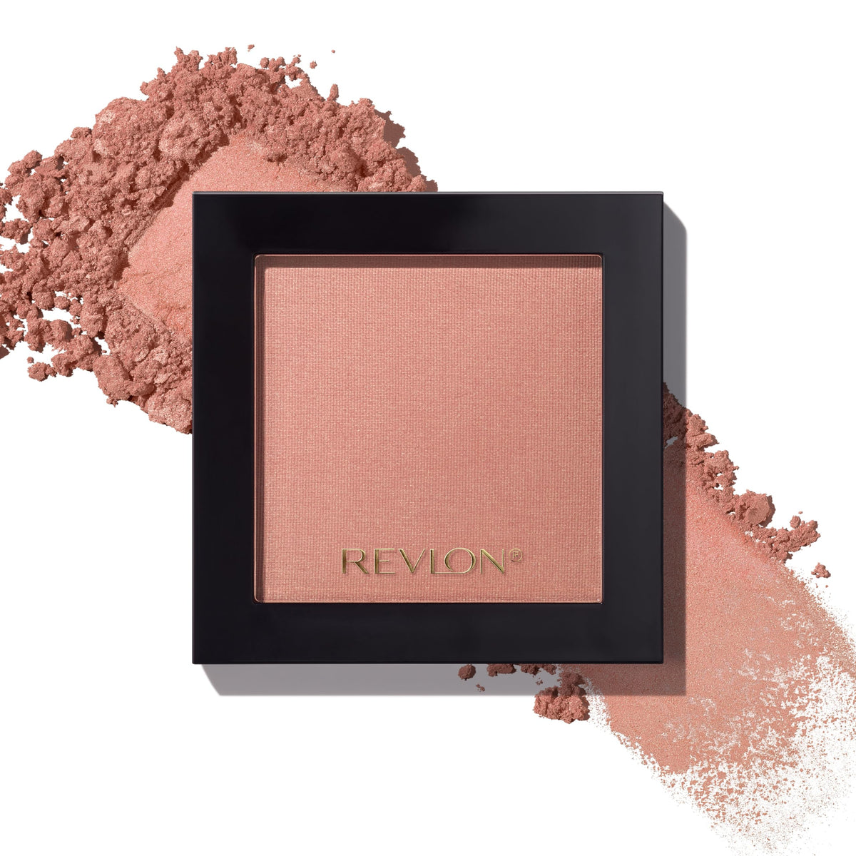 Revlon front packaging showing Naughty Nude compact and shade for easy selection