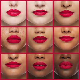 REVLON on lips Finale look showing soft matte finish and polished wear advantage