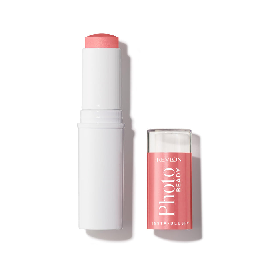 REVLON front packaging showing product name and shade Candy Kiss benefits portability