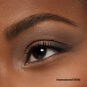 Revlon close-up texture of shimmery shade highlighting blendable pigment
