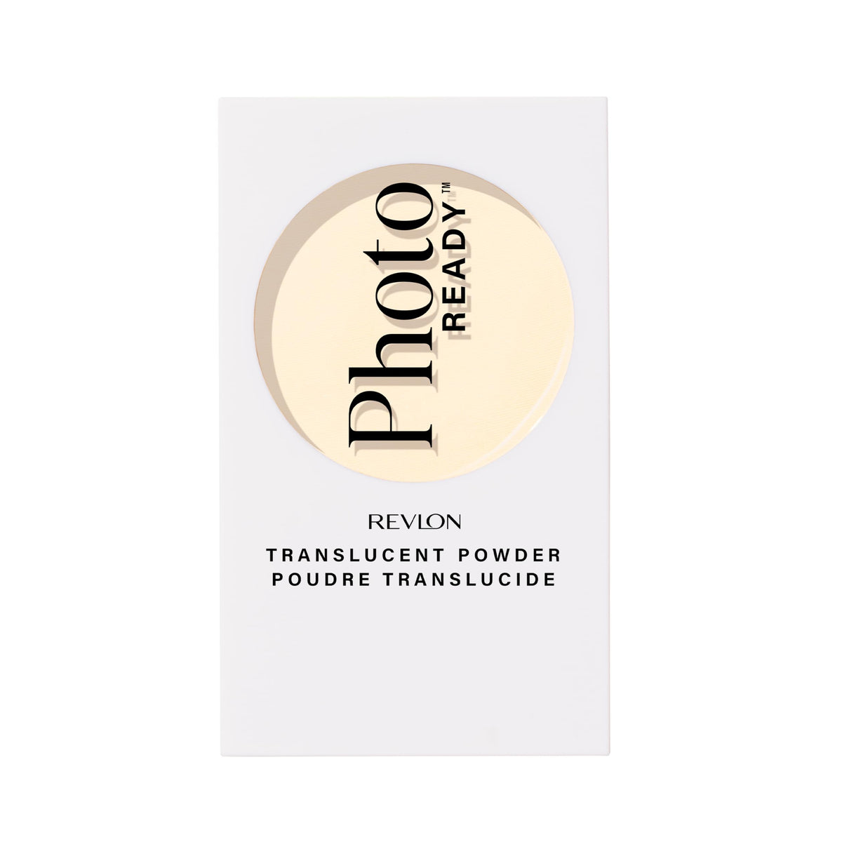 Revlon PhotoReady compact front view showing sleek packaging and instant matte benefit
