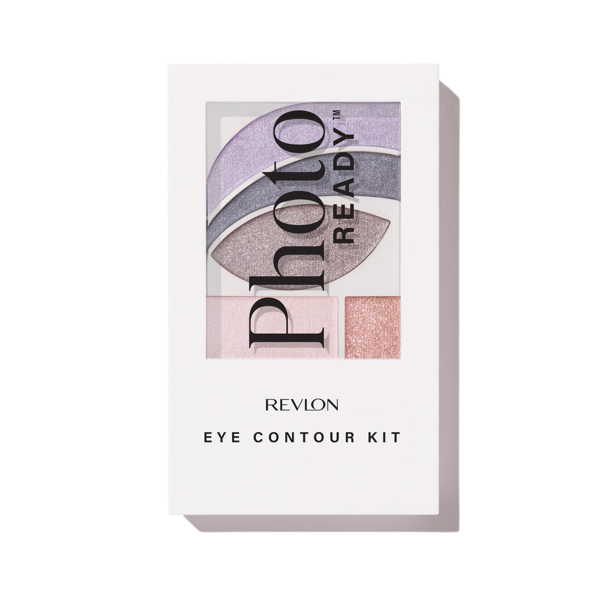REVLON front packaging showing compact purple palette and branding for easy identification