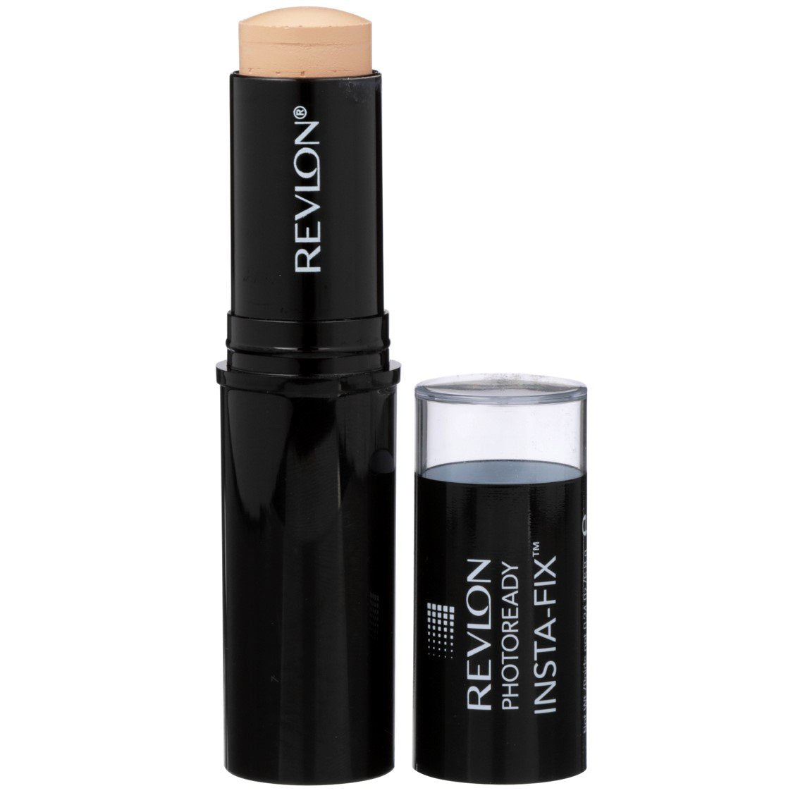 Revlon PhotoReady Insta-Fix stick front view shows compact applicator and shade Ivory