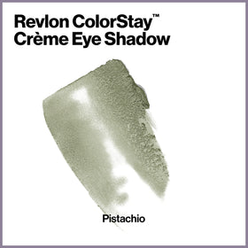 Revlon pistachio cream texture close-up highlights smooth, blendable formula