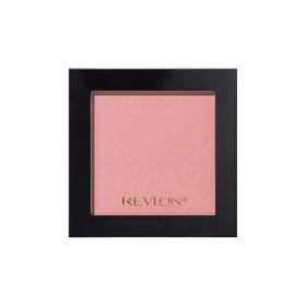 Revlon powder blush front compact showing Rosy Rendezvous color and easy access