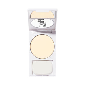 Revlon compact inside a purse for quick touch-ups and shine control