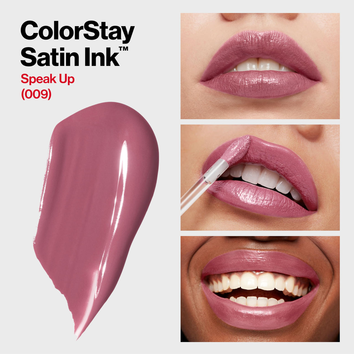Revlon applicator close-up highlighting precision and neat application