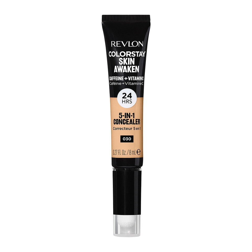 Revlon showing front packaging and label, clear product benefits