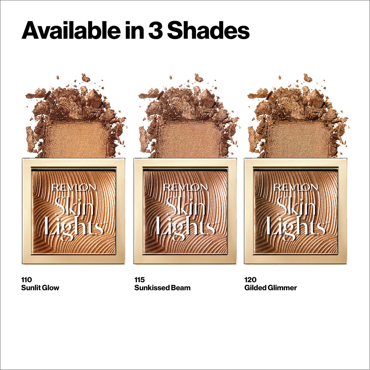 Revlon bronzer in hand showing compact size and portability benefit