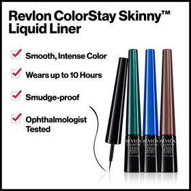 Revlon ultra-fine 0.1 mm tip close-up for exact lashline definition