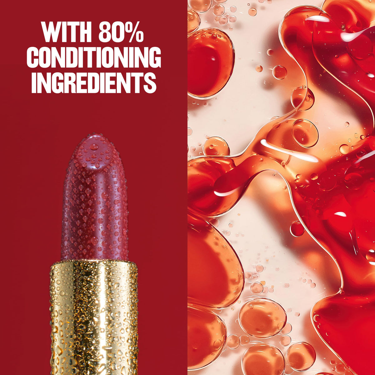 Revlon ingredients display with vitamin E and avocado oil conveying hydration benefit