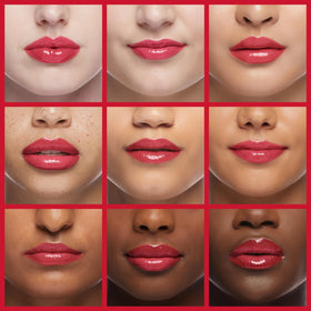 Revlon swatches on arm Cherry Time shows rich color payoff and variety