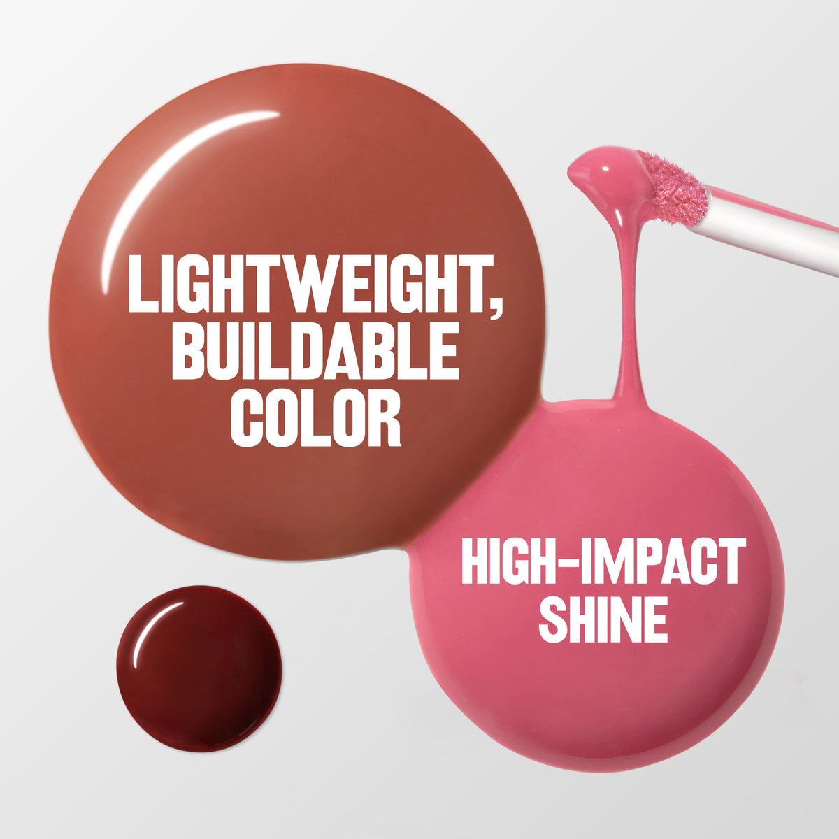 REVLON tube label detail showing ingredient info and brand trust benefit