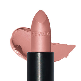 Revlon lipstick bullet embossed close-up highlighting texture and precise application benefit enhanced control