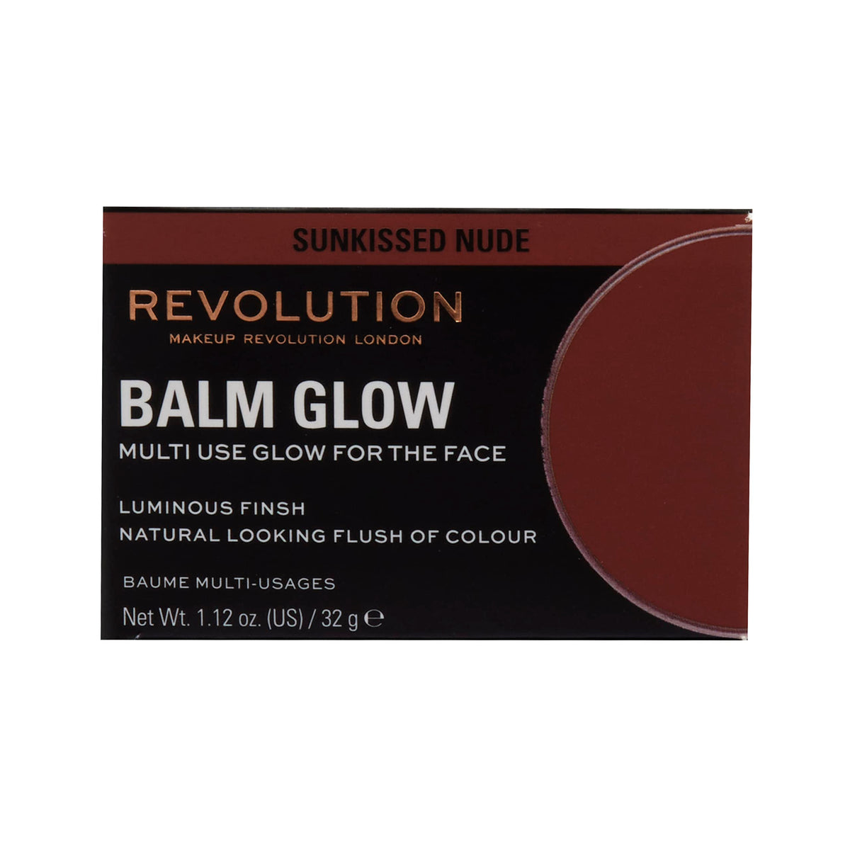 Revolution Balm Glow in lifestyle summer setting showing warm, sunlit natural glow