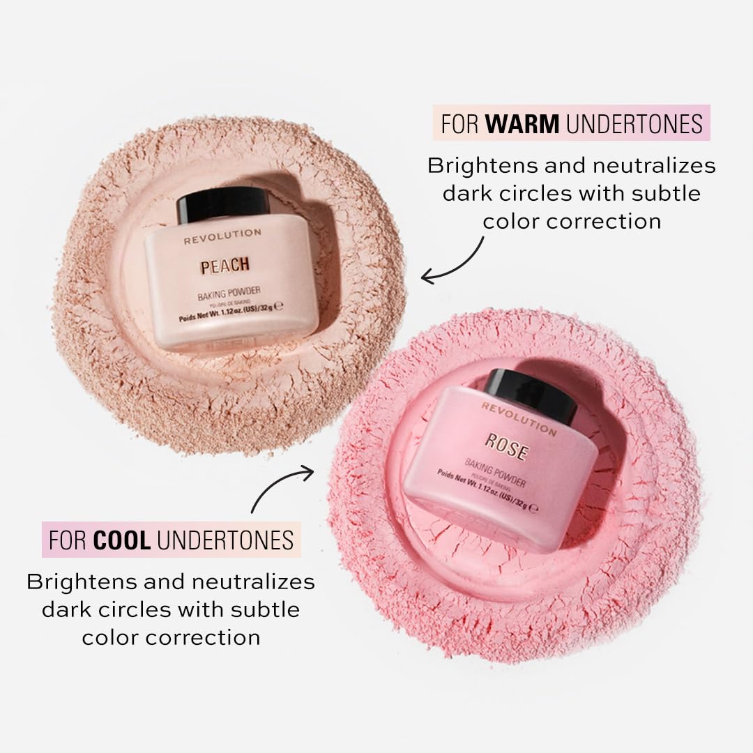 Revolution Beauty using a damp sponge to bake under-eye for long-lasting crease-free wear