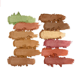 Revolution Beauty London arm swatches showing medium shades for easy shade selection