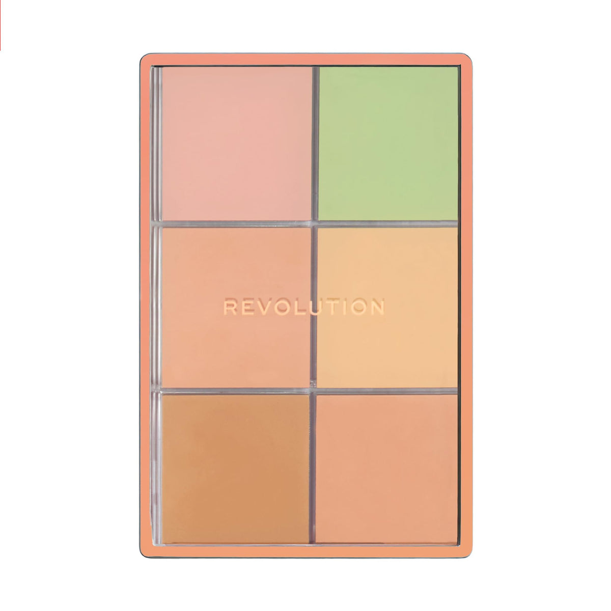 Revolution Beauty back label close-up showing ingredients and vegan claim