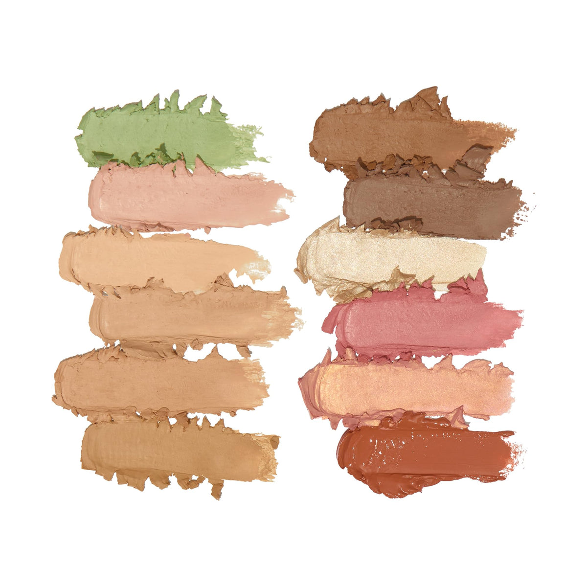 Revolution Beauty close-up cream texture showing blendable, radiant finish