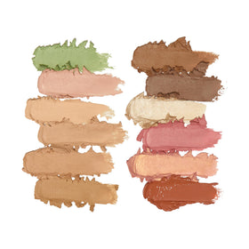 Revolution Beauty close-up cream texture showing blendable, radiant finish