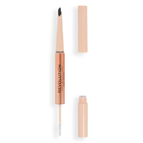 Revolution Beauty London front packaging showing compact 2-in-1 convenience