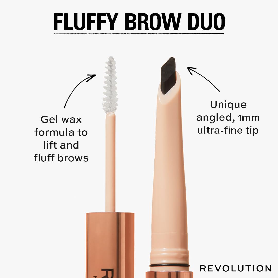 Revolution Beauty London dense gel brush detail for even hair coating