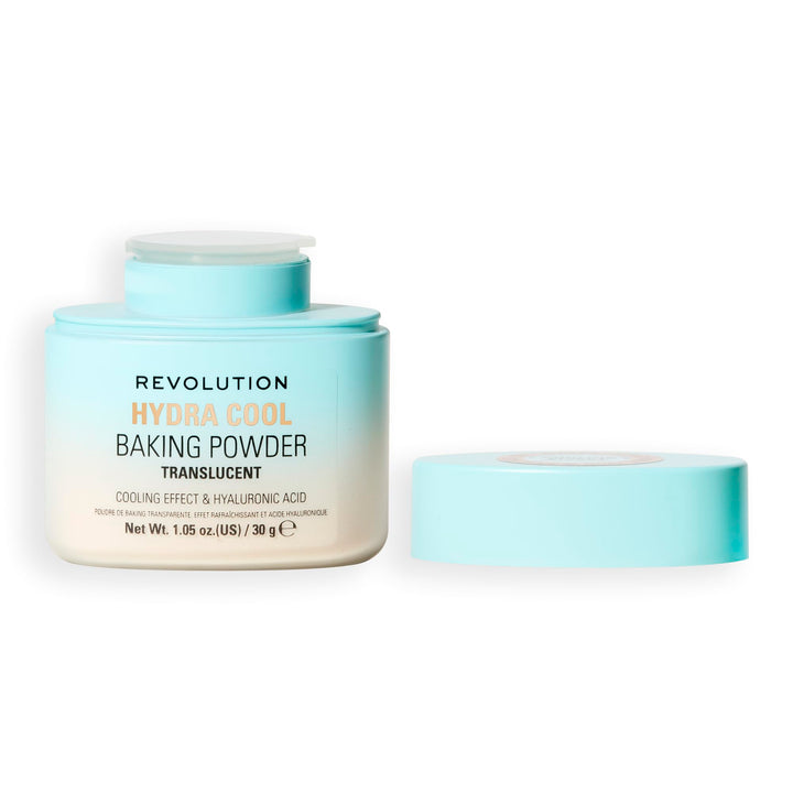 Revolution Beauty London front jar image shows clear branding and clean design benefit