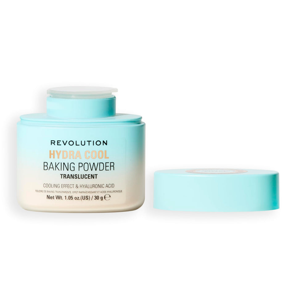 Revolution Beauty London front jar image shows clear branding and clean design benefit