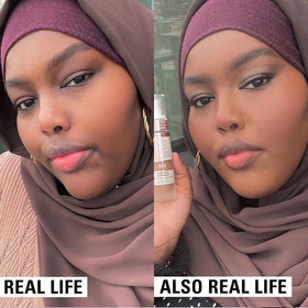 Revolution IRL Filter texture drop demonstrating creamy, blendable finish