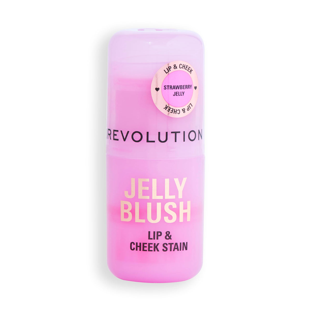 Revolution three shade lineup showing peach, strawberry and cherry options