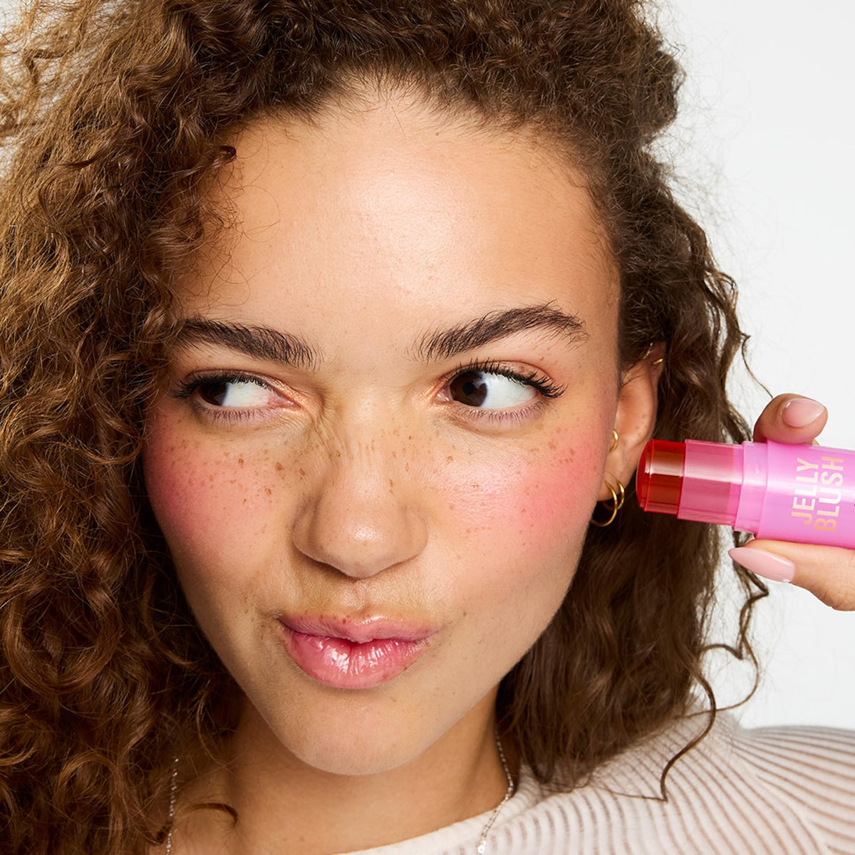 Revolution open stick with exposed jelly tip ready to apply