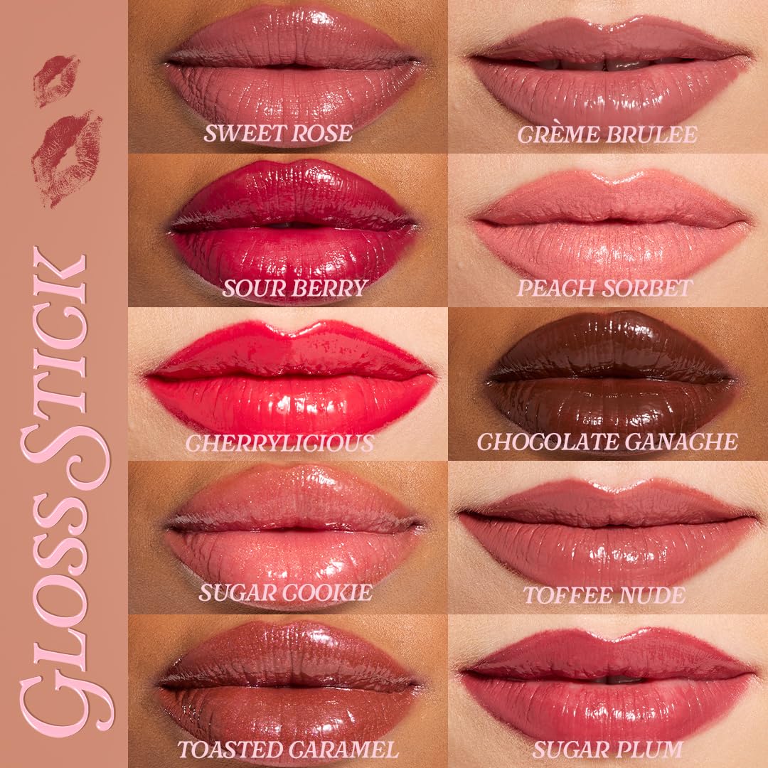 Revolution Beauty London swatches on arm illustrating True Sweet Rose shade intensity