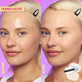 Revolution Powder Pops included puff detail highlighting precise application