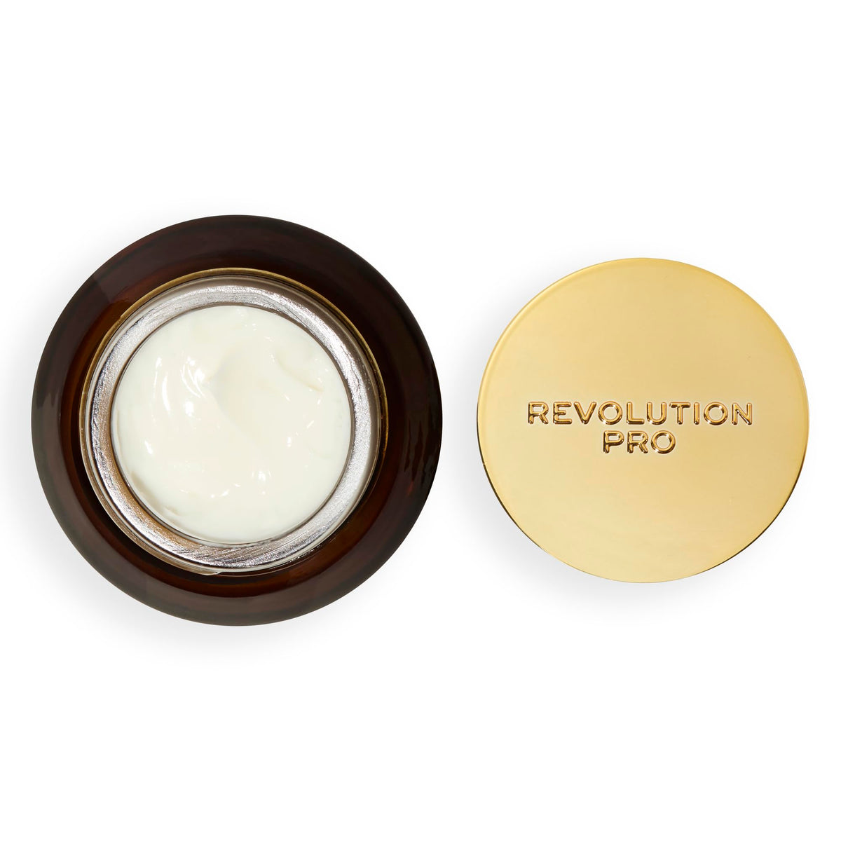 Revolution Beauty London hand applying cream demonstrating easy absorption benefit