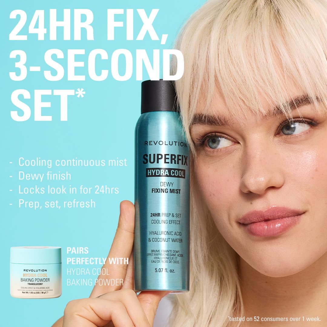 Revolution Superfix mist nozzle close-up, precise fine spray for even application