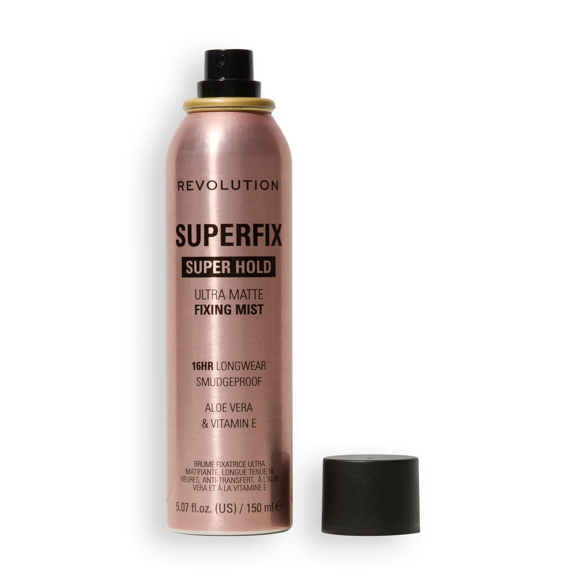 Revolution Beauty London front packaging showing bottle and label for quick identification and benefit