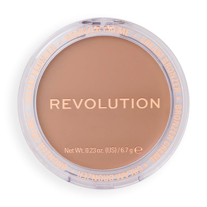 Revolution Beauty London compact front view showing product and shade label for easy selection