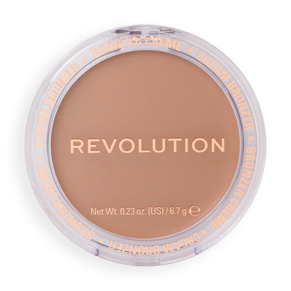 Revolution Beauty London compact front view showing product and shade label for easy selection