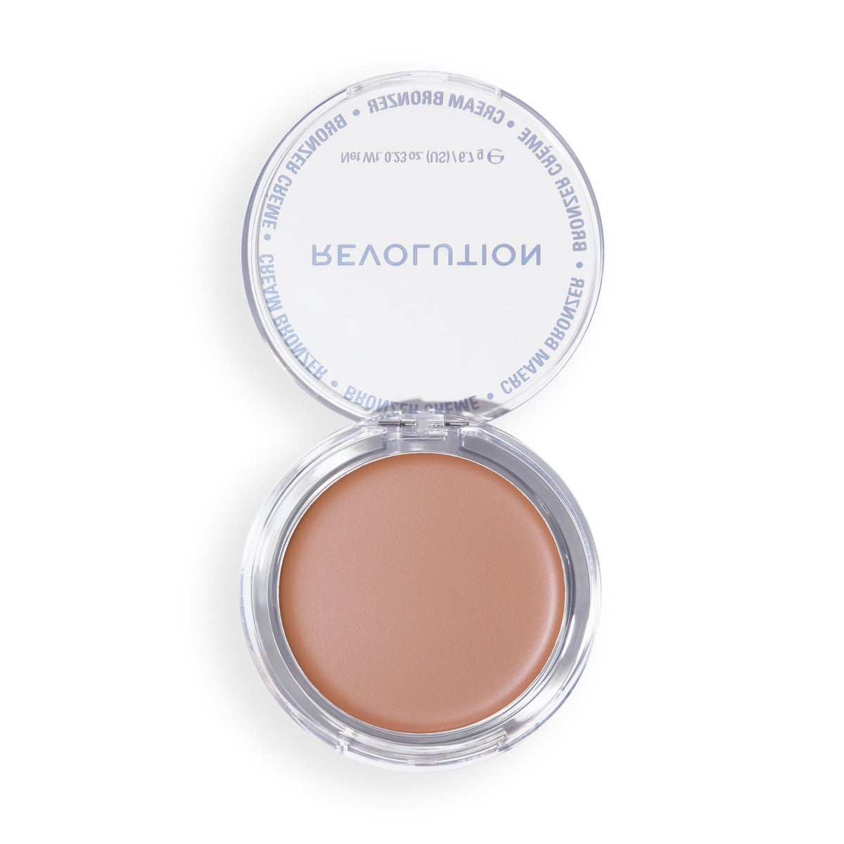 Revolution Beauty London bronzer in a vanity mirror scene offering ready-to-go warmth