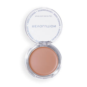 Revolution Beauty London bronzer in a vanity mirror scene offering ready-to-go warmth