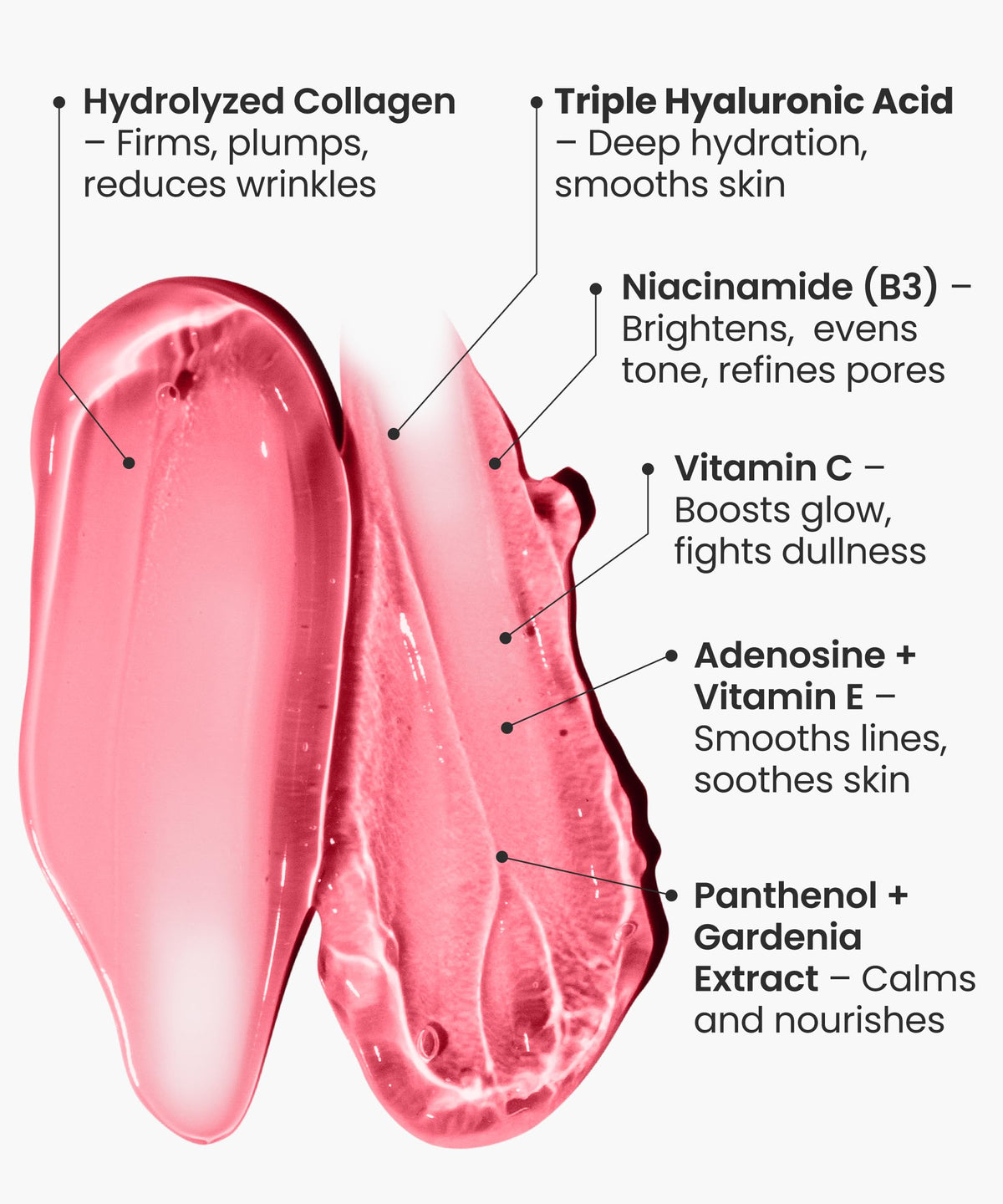 REVOMADIC jelly on fingertip demonstrating smooth application and plumping