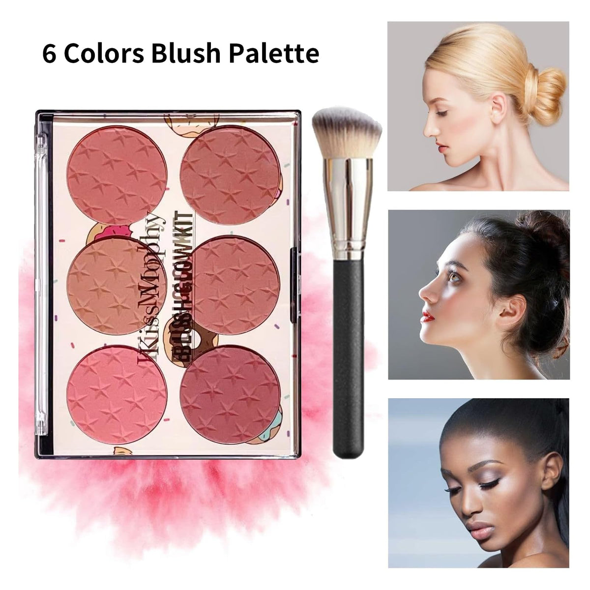 RevoNext model applying eyeshadow demonstrating beginner-friendly results