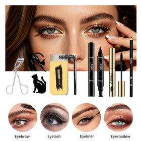 RevoNext brush, eyelash curler and stickers showing simplified application