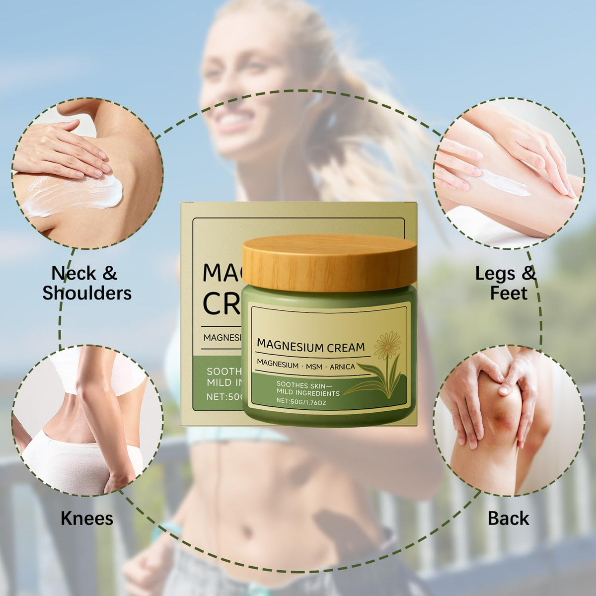 rexibuz creamy texture close-up illustrating smooth, fast-absorbing lotion