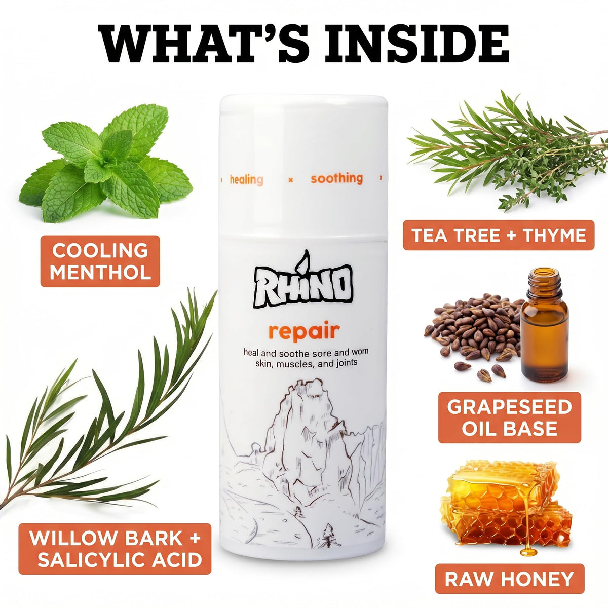 Rhino Skin Solutions airless pump dispenser demonstrating zero-waste dispensing