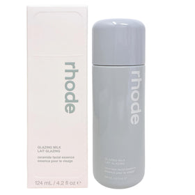 Rhode bottle front view showing label and size, clear benefit hydration